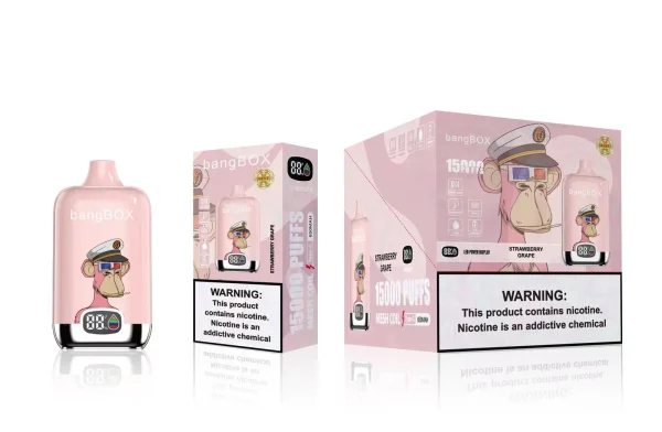 Original Bang Box 15000 puff 15k Digital Disposable Vape Mesh Coil Vaper Vapes Disposable Puff 1500 - Image 5