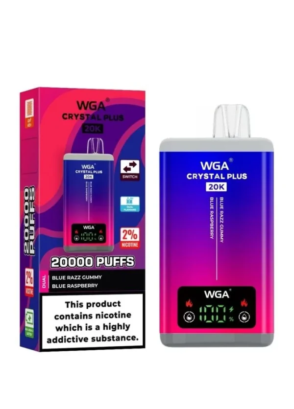 WGA Crystal Plus Switch 20000 Puffs Disposable Vape Dual flavor puff 20k - VAPEITOUT - Image 5