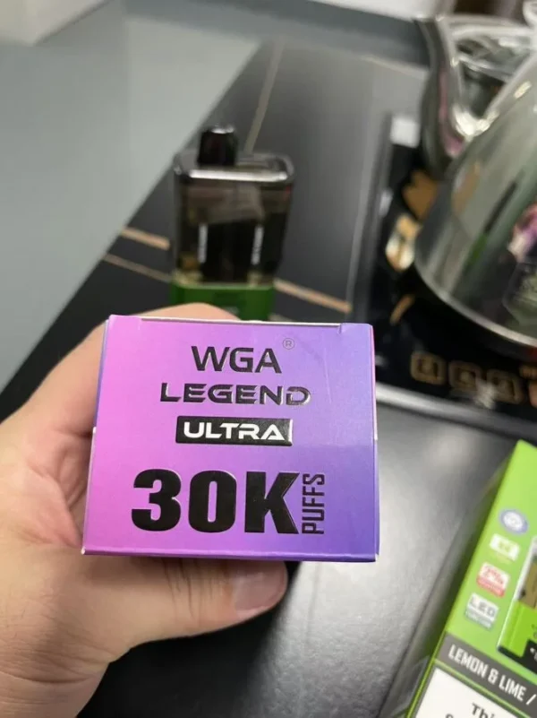 WGA Legend Ultra 30000 Refillable Vape TPD Compliant WGA 30k Puff - Image 4