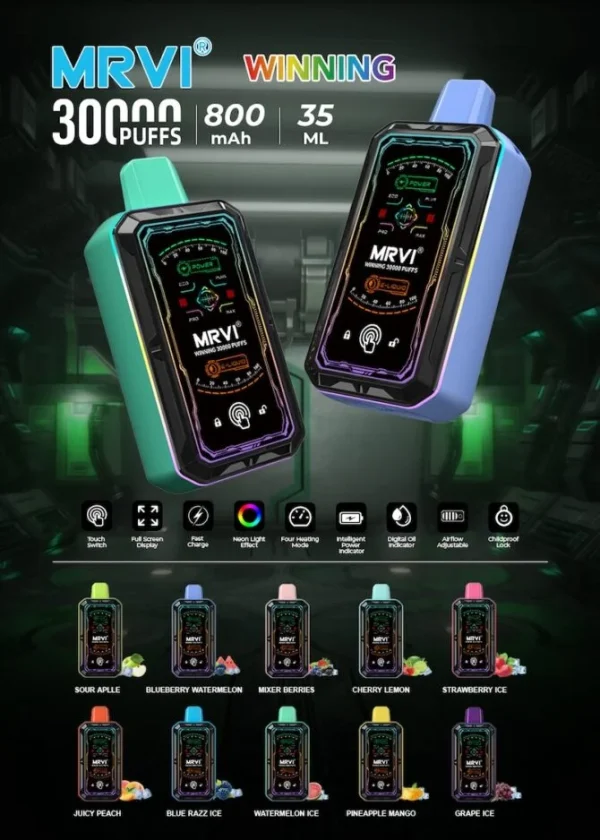 MRVI 30K WINNING 30000 Puffs Disposable Vape full screen - Image 6