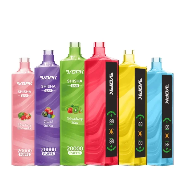 Vopk 20k shisha bar Puffs Screen Display disposable vaper how to vape puff 20000 - Image 6