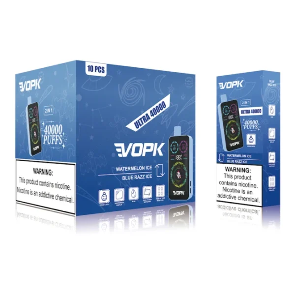 VOPK ULTRA 40000 Puffs Dual Flavor Disposable Vape 20mg 50mg 0mg - Image 3