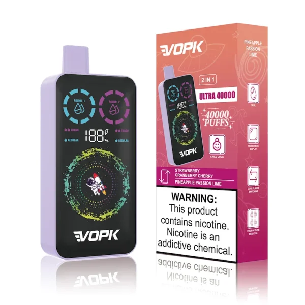 VOPK ULTRA 40000 Puffs Dual Flavor Disposable Vape 20mg 50mg 0mg - Image 5