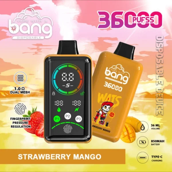 Bang 36000 Smart Screen 24 hours Vape Shop Store Near to me Puff 36k - Image 10